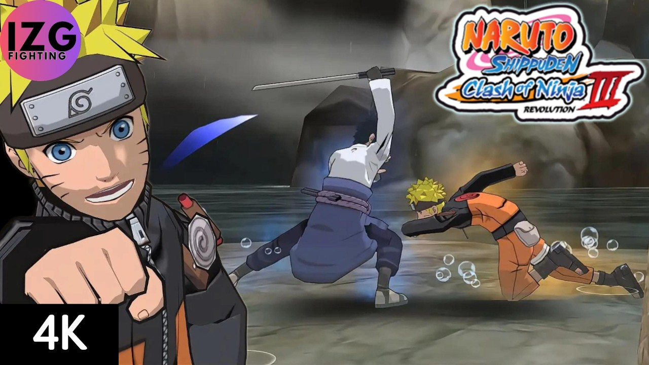 Naruto Uzumaki (Versus : Vs Hardest AI) | Naruto Shippuden Clash of Ninja Revolution 3 Gameplay