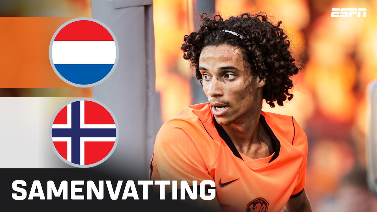 JONG ORANJE VOL IN DE AANVAL TEGEN KOPLOPER NOORWEGEN 🦁 | Samenvatting Jong Oranje - Jong Noorwegen