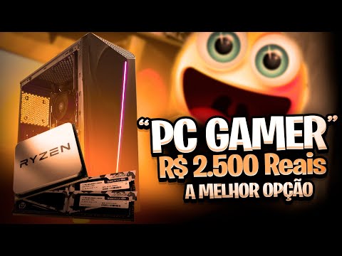 Montamos o Melhor PC GAMER possível com R$ 2.500 Reais