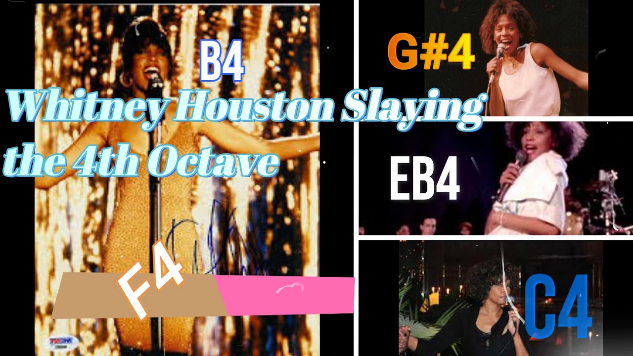 Whitney Houston Singing in the 4th Octave - YouTube