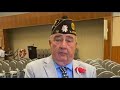 Memorial day ceremony