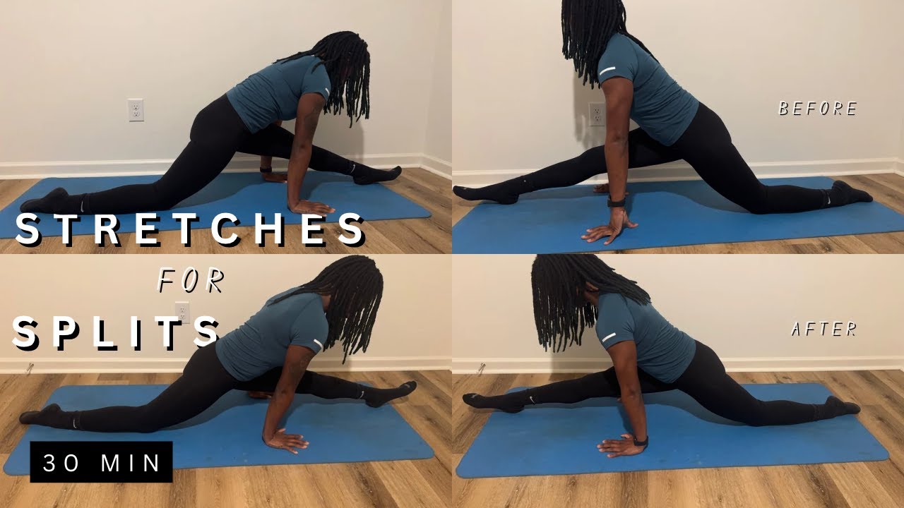 30 Minute Stretches for Splits - YouTube