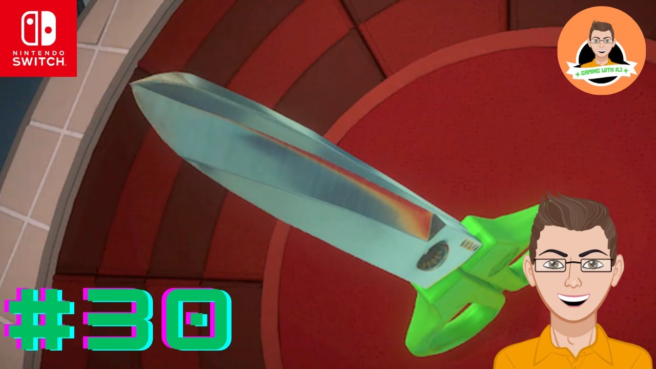 Paper Mario The Origami King Part 30! Defeating Scissors Boss and clearing the Green Streamer