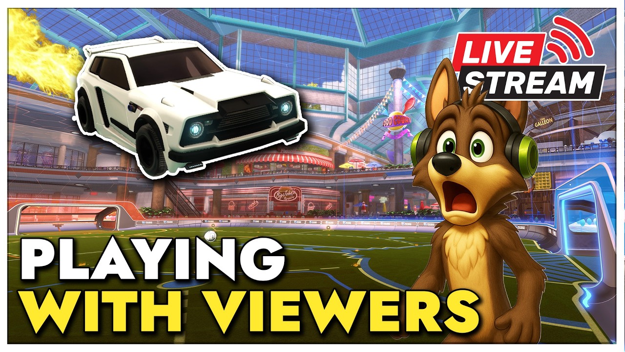 🔴 Playing WITH Viewers! | Road to Champ 2 | Rocket League LIVE