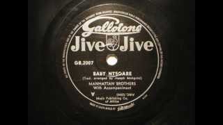 Miriam Makeba With The Manhattan Brothers - Baby Ntsoare (Gallotone GB.2007) 1954