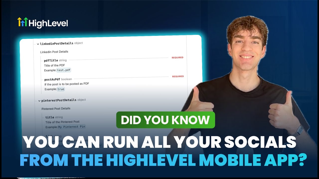 Did You Know You Can Run All Your Socials from the HighLevel Mobile App?