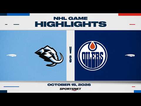 NHL Highlights | Mammoth vs. Oilers - October 15, 2026