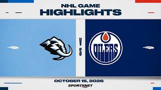 NHL Highlights | Mammoth vs. Oilers - October 15, 2026