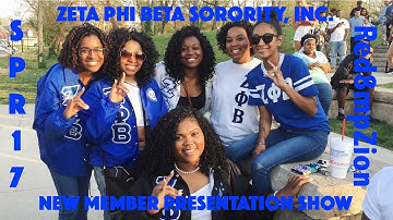 Zeta Phi Beta Sorority, Inc. Iota Mu Chapter SPR 17 New Member Presentation