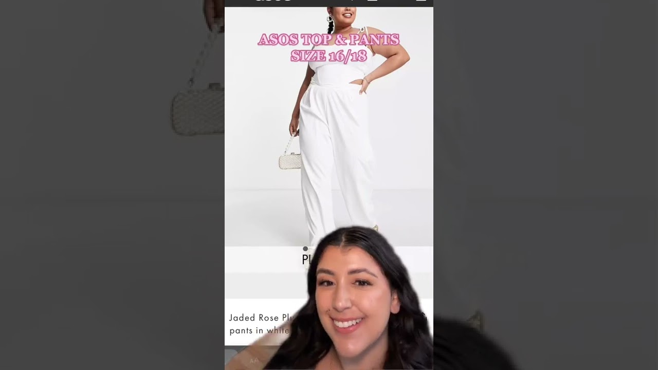 ASOS matching set! Not the best fit on me but still gorgeous 🤍 