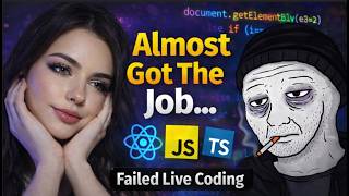 I Almost Got My First Frontend Job… But Failed Live Coding