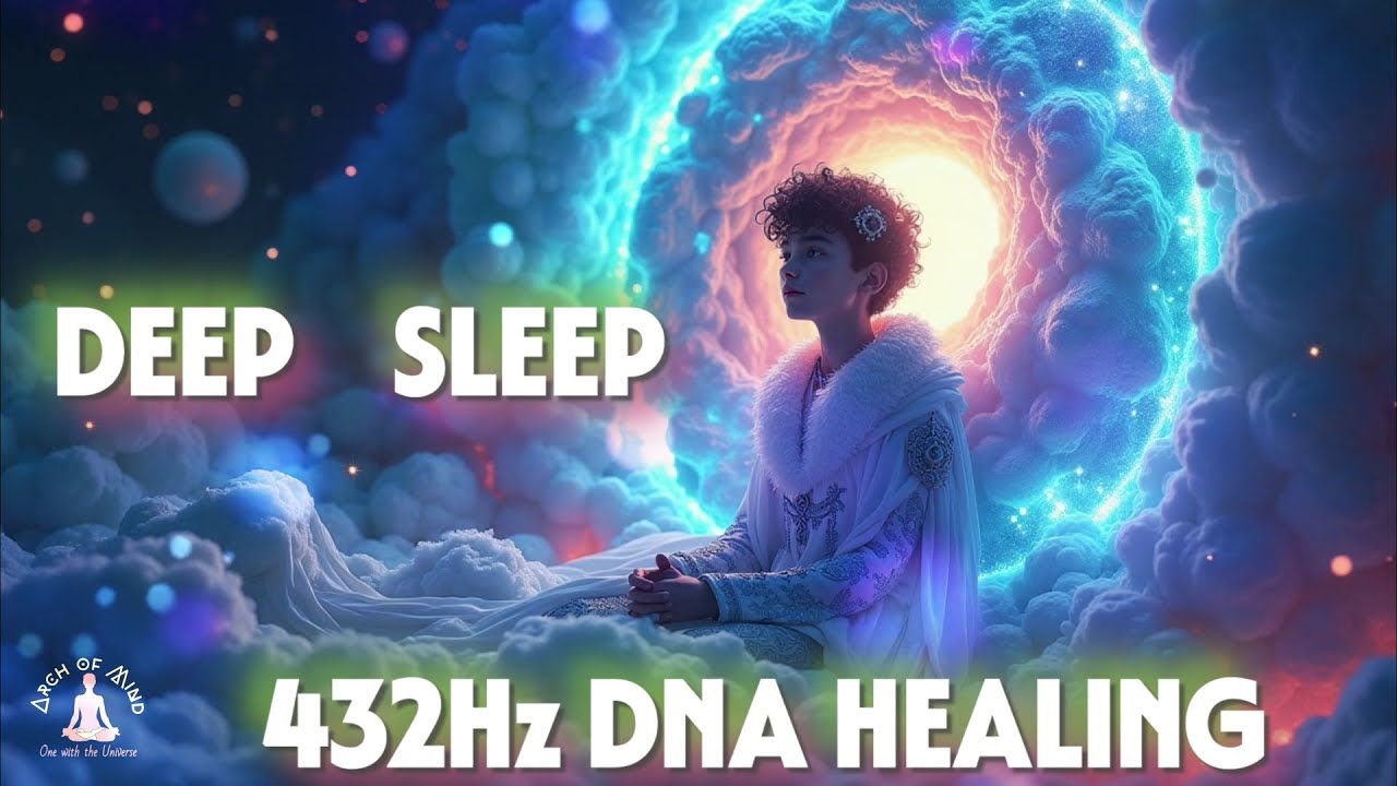 Heal While You Sleep Deep Delta Waves 😴 432Hz DNA Repair Healing Music ...