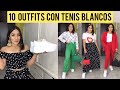 10 ideas de Outfits con Tenis blancos 💙 ideas de looks 💙 Jemyssky