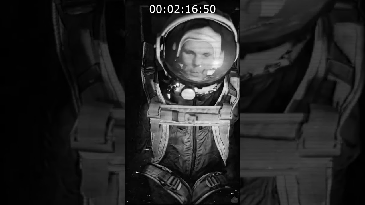 ⁣Утерянная запись полета Юрия Гагарина в космос