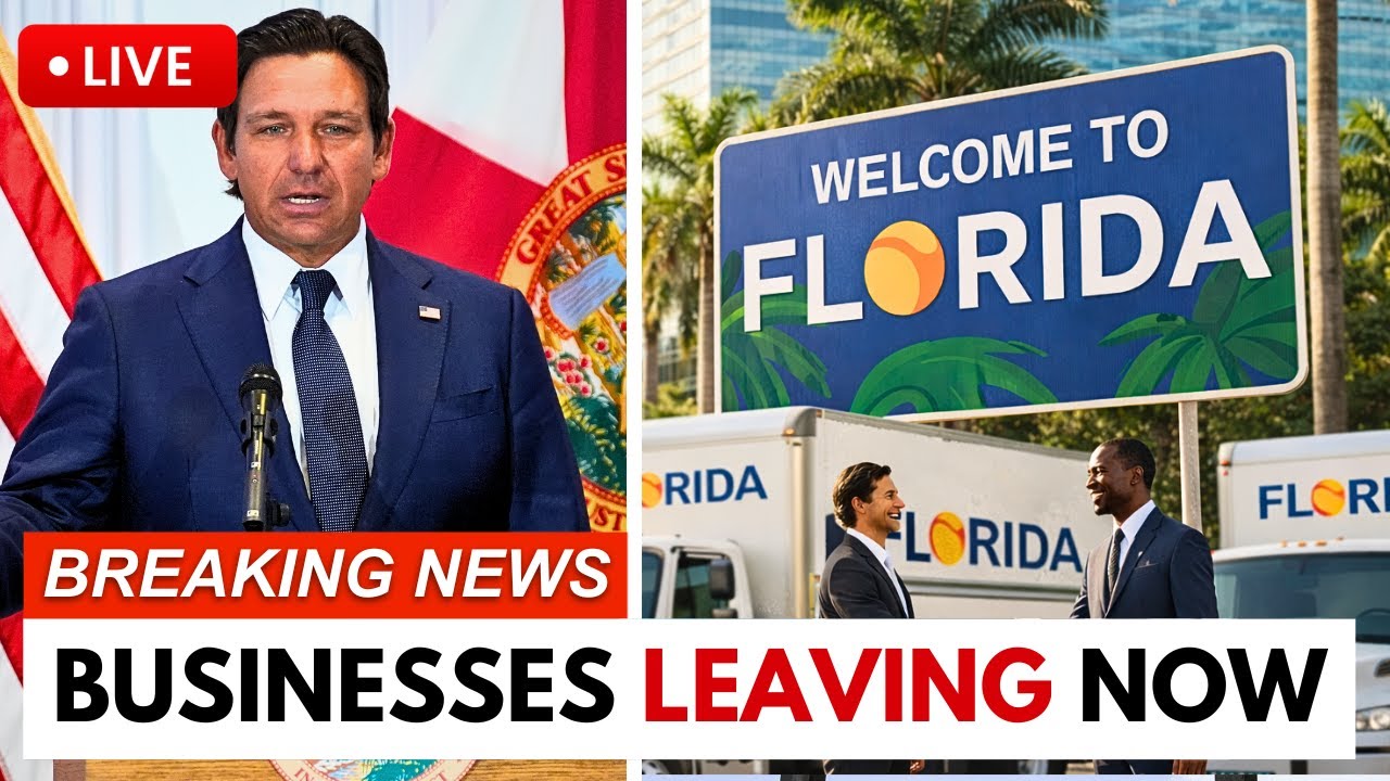 California Losing 500,000 Businesses — Florida Wants Them All
