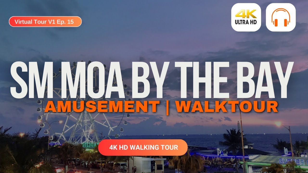 [4K] SM by the Bay Amusement Park in Mall of Asia (MOA) Philippines | WalkTour