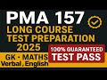 Pma long course 157 initial test preparation | Pma 157 test Preparation 2025 | pma 157 initial test
