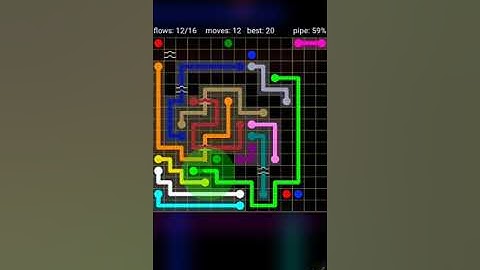 How To Solve Flow Free Bridges 15x15 Mania Pack Level 55 Board Walk Through Solution Walkthrough