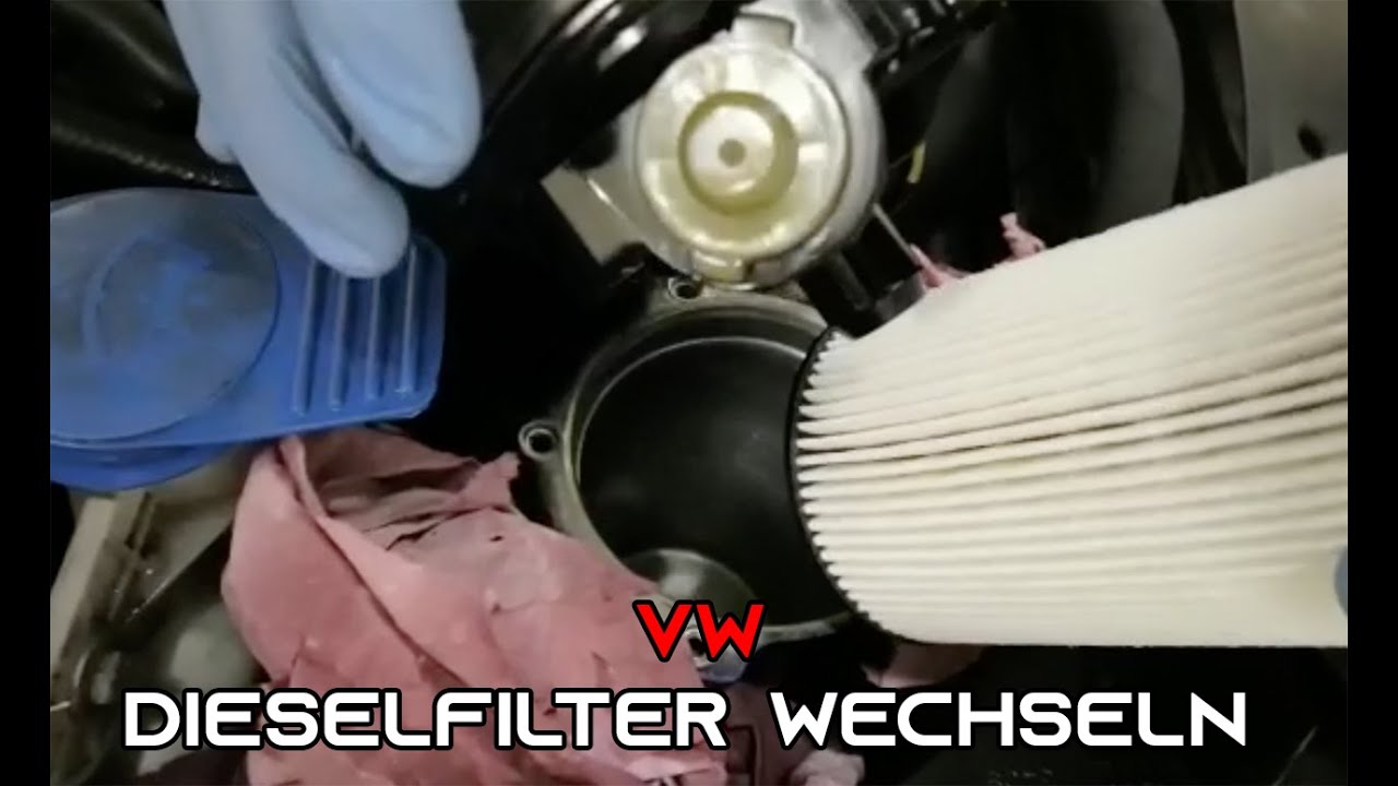 Ford Focus 1.6 Tdci Dieselfilter Wechseln Kosten 1.6/2.0TDI Commonrail Dieselfilter wechseln Fuelfilter change - YouTube
