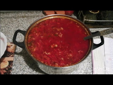 Как приготовить борщ для похудения, 31,3 кк на 100 гр. Стройнеем вкусно!