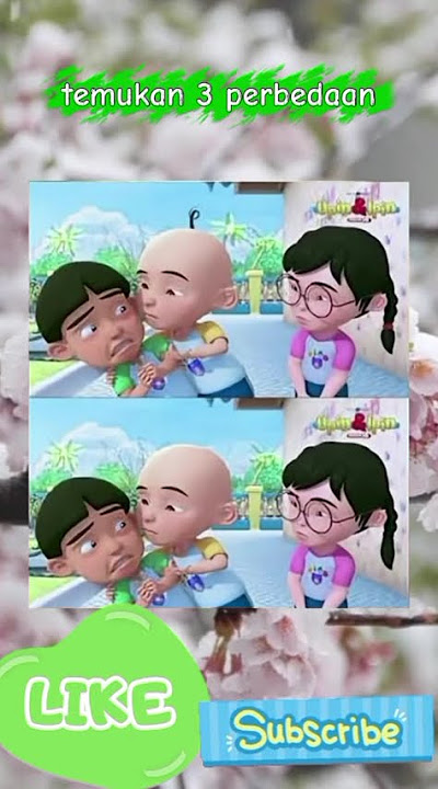 Temukan perbedaan di vidio ini #upinipinterbaru #funny 