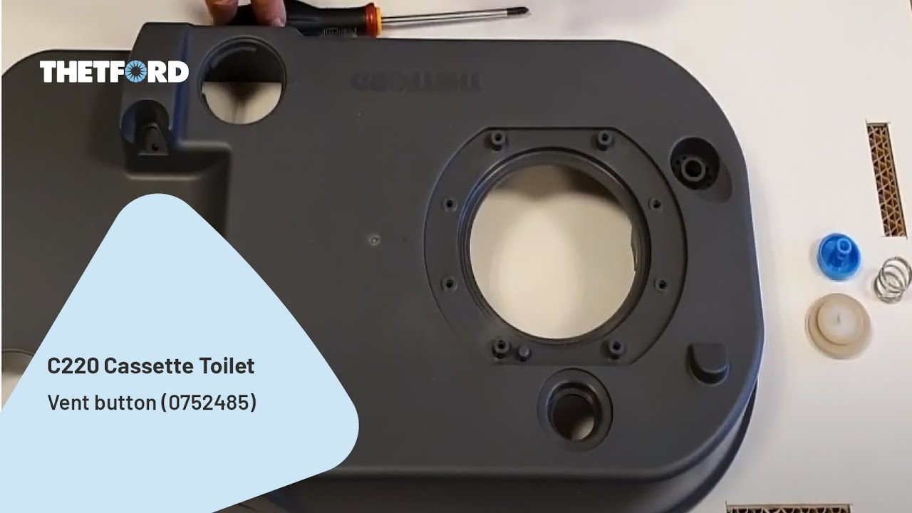 C220 Vent button (0752485) replacement Cassette toilet THETFORD