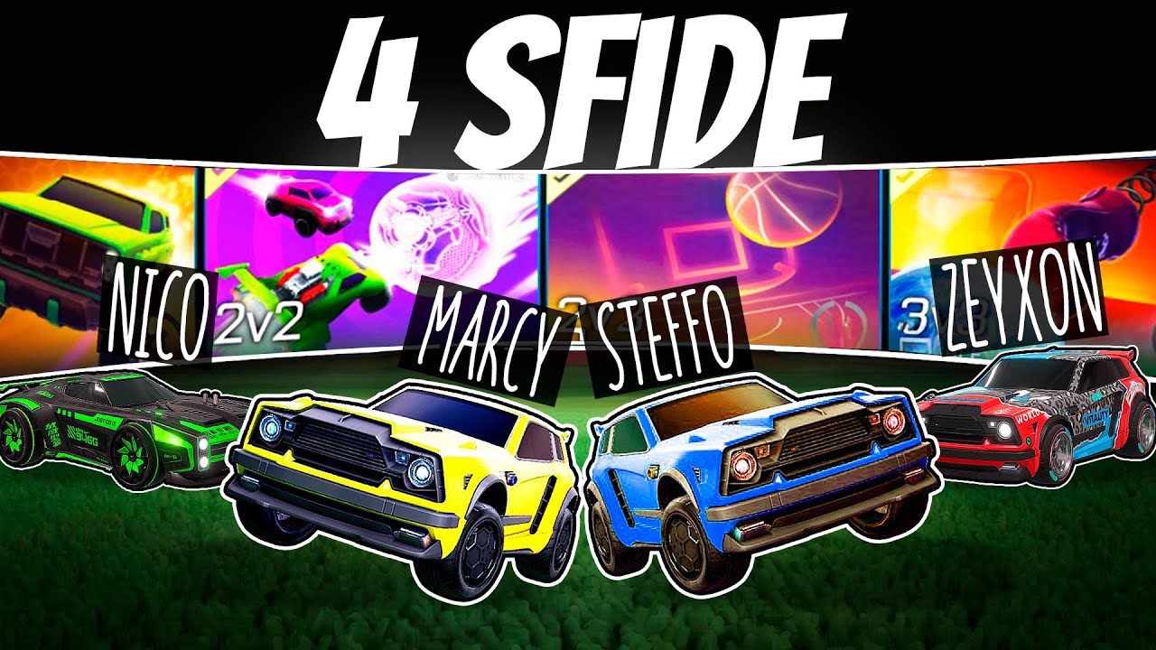 Ho CREATO un TORNEO con 4 MODALITÀ di GIOCO! - Rocket League