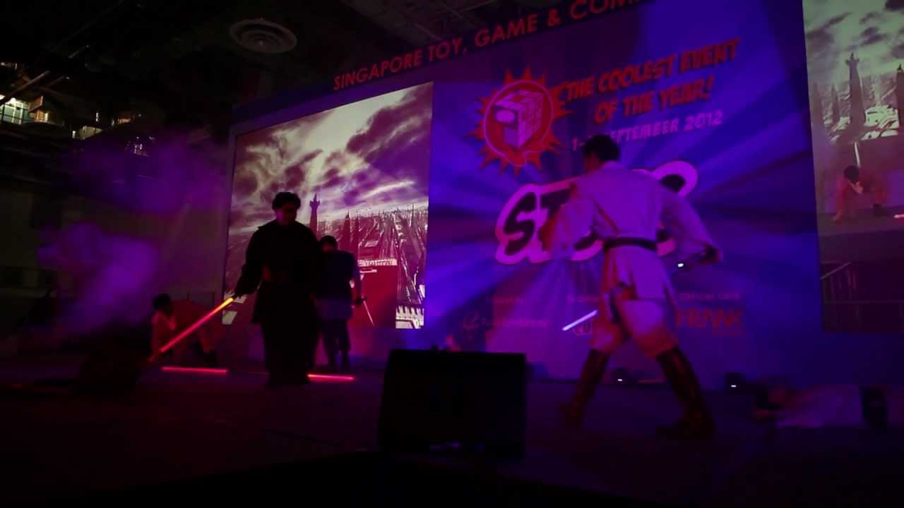 FightSaber SG | Singapore Toy, Game & Comic Convention | Star Wars Lightsaber Performance