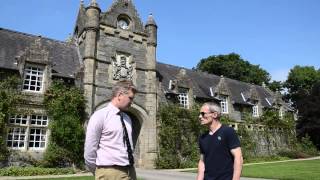 Chef Joe McFadden and Mathew talking about Baronscourt (interview)