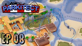 Un coaster pour Archipel of Adventures ! - Let's Play FR Parkitect Ep. 08