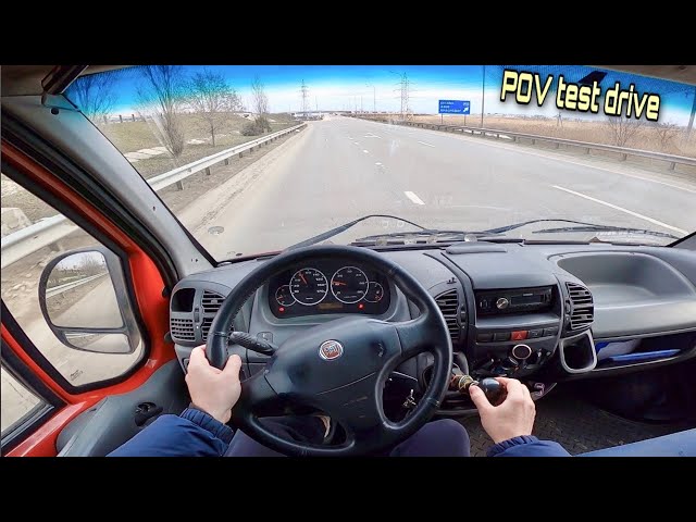 2010 FIAT Ducato (2.3 MT) Diesel / POV Test Drive 