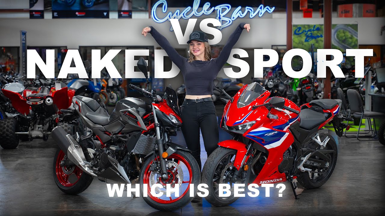 Спортбайки против нейкед-байков | В чем разница?