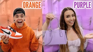 BUYING Everything In ONE COLOR For 24 Hours! *SHOPPING CHALLENGE*