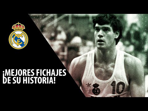 REAL MADRID BALONCESTO: ¡🔝 10 MEJORES FICHAJES DE SU HISTORIA! ¡MUCHA LEYENDA! 🏀🏀🏀