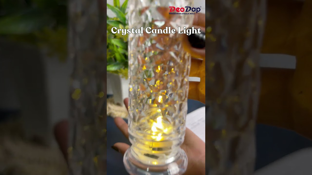 🌹 Light up your home with elegance! 🕯️(SKU - 6241A)