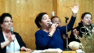 culto de sanantolin..,,,las hermanas ancianas