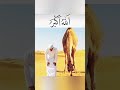 #SubhanAllah! Man Praying in Desert &amp; Animal Joins Him 😳❤️ #Shorts #Islamic