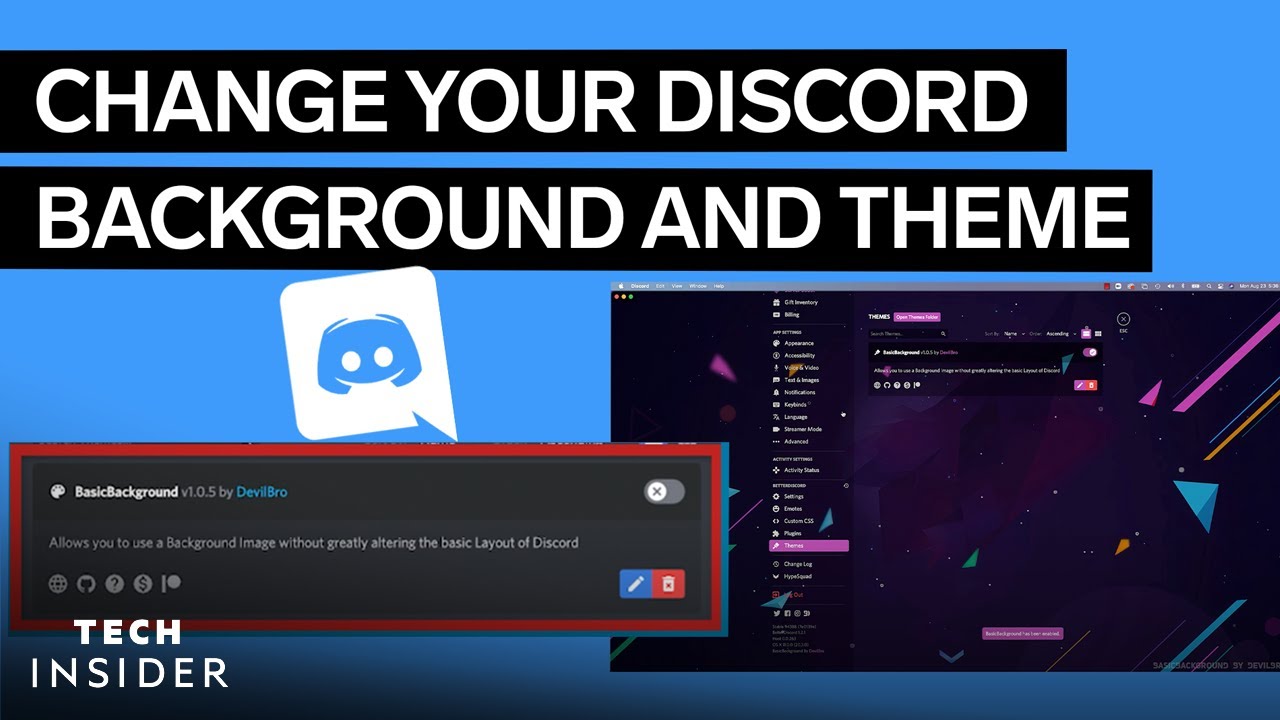 Change name & chat text color and custom profile backgrounds – Discord