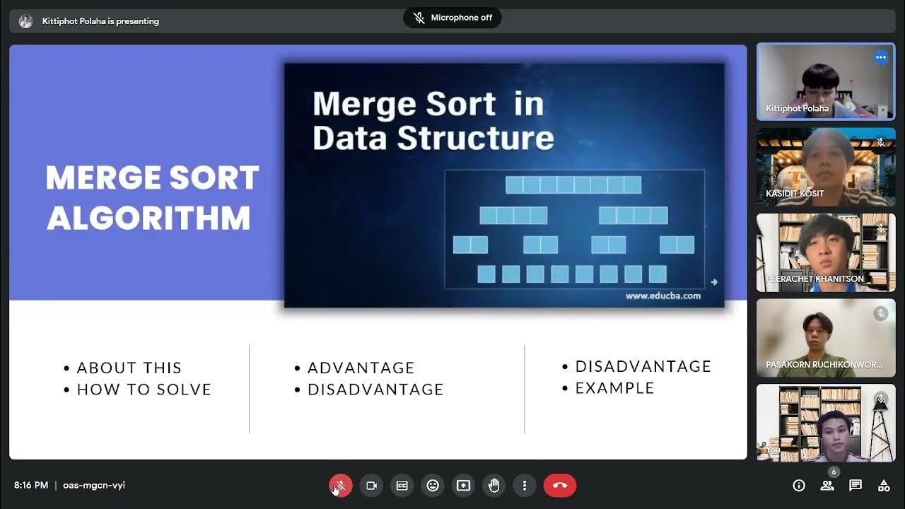 DSA PROJECT Group 9 Linear Search and Merge Sort Algorithm - YouTube