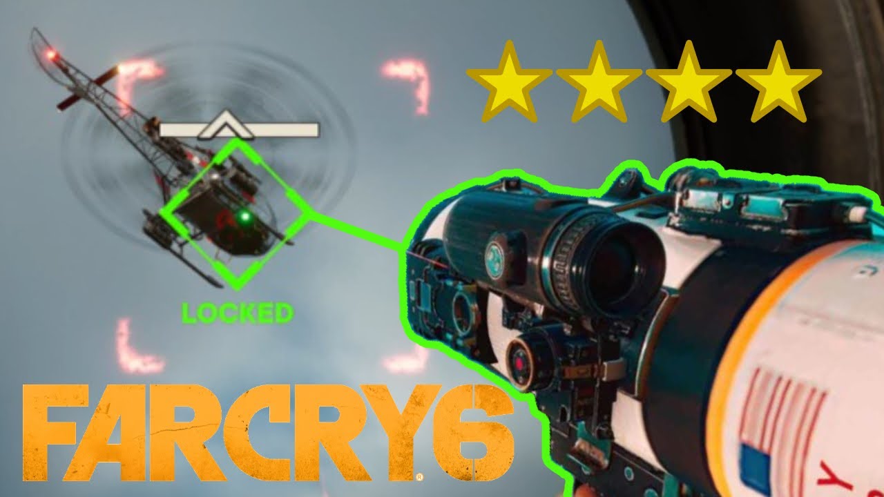 AUTO-LOCKING Rockets & More! All Special Launchers Showcase - Far Cry 6 Gameplay