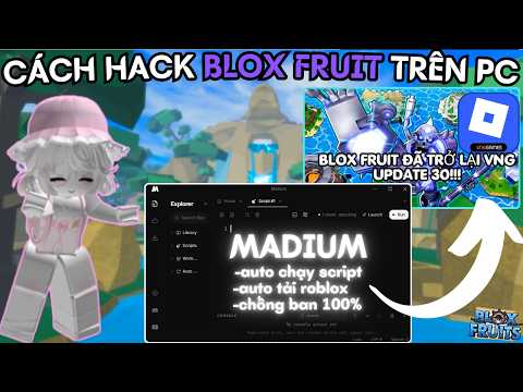 How to Hack Blox Fruit on PC with Madium: Auto-Script for the New Update in Roblox