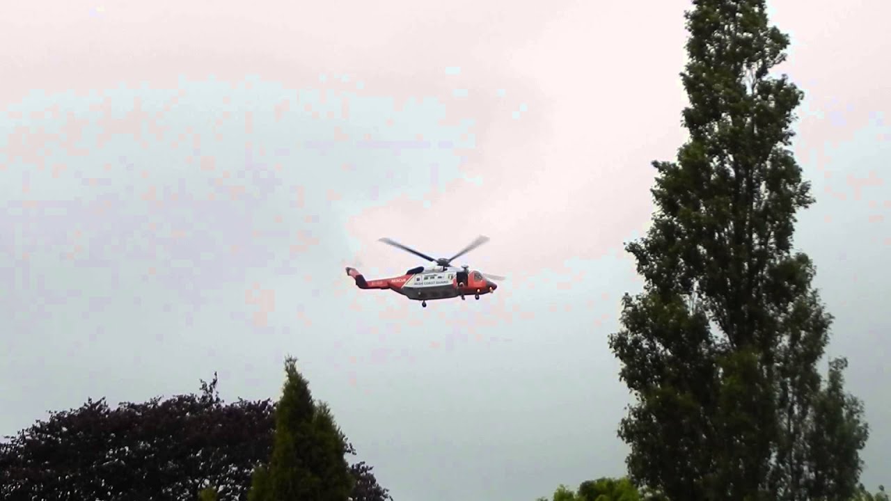 Irish Search and Rescue/Coast Guard Sikorsky s-92 EI-ICR Emergency Operation!!(HD)