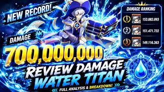 REVIEW DEMAGE VERSUS WATER TITAN! 700 MILLION DEMAGE!! [ MONSTER SUPER LEAGUE ] screenshot 3