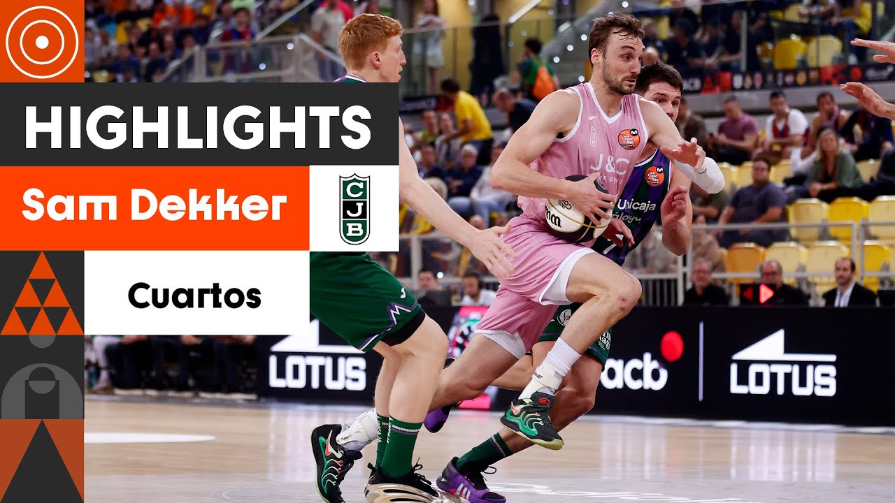 SAM DEKKER, enchufado en modo Copa | Copa del Rey Gran Canaria 2025