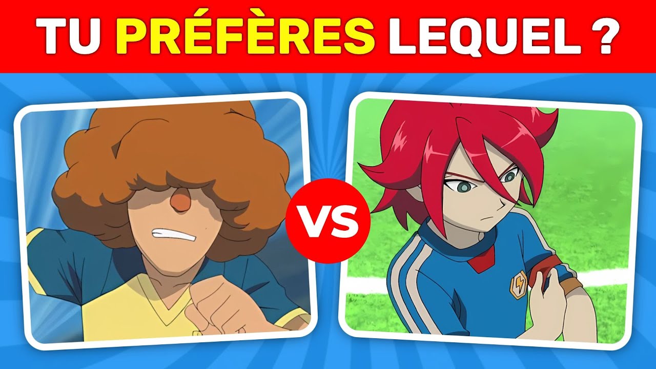 Devine 45 personnages d'Inazuma Eleven en 3 secondes !