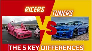 Ricers Vs Tuners - The 5 Key Differences