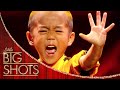 Mini bruce lee recreates game of death  little big shots