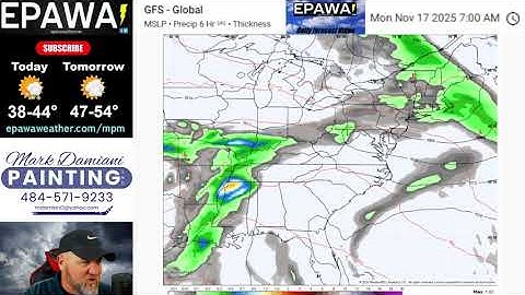 Tuesday November 11th, 2025 video forecast