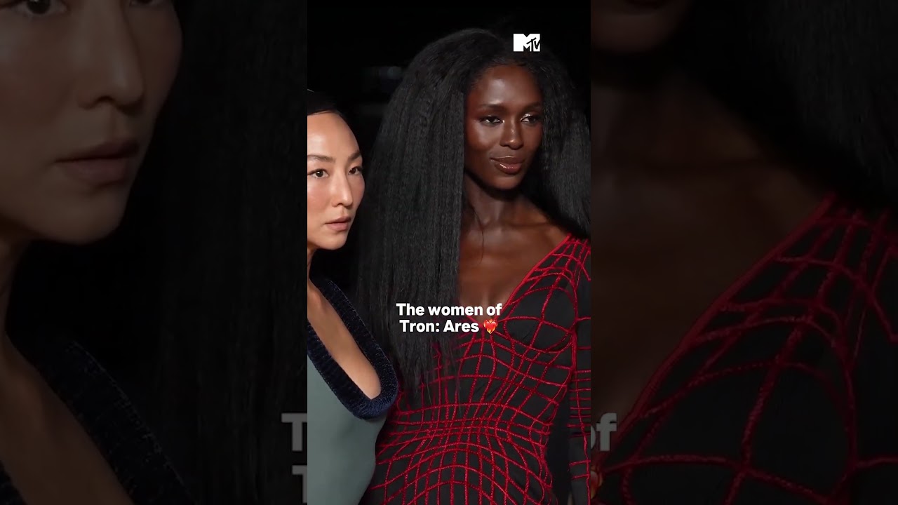 Greta Lee, Jodie Turner-Smith, and Gillian Anderson serving looks at the 