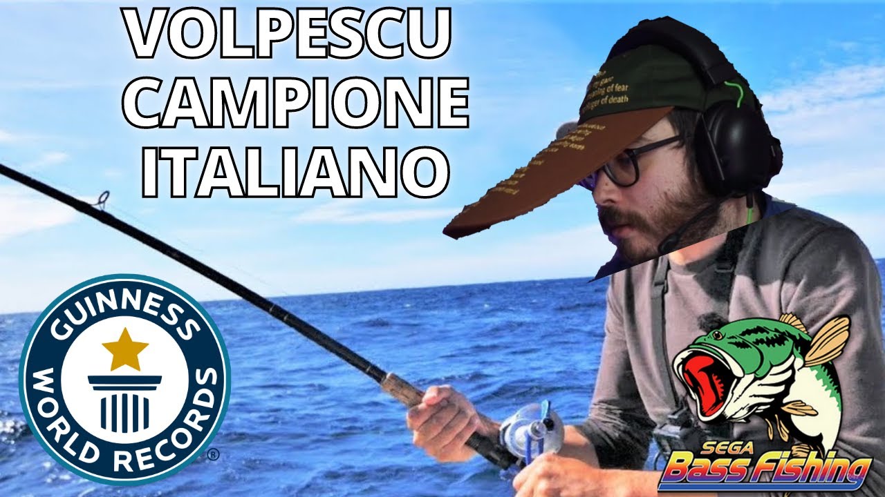 RECOD MONDIALE ITALIANO DI VOLPESCU SU SEGA BASS FISHING [I FISH]